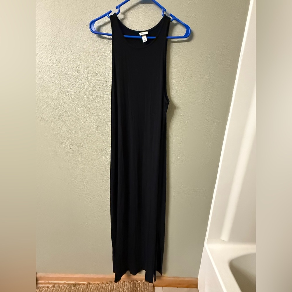 a new day Sleeveless Black Maxi Dress